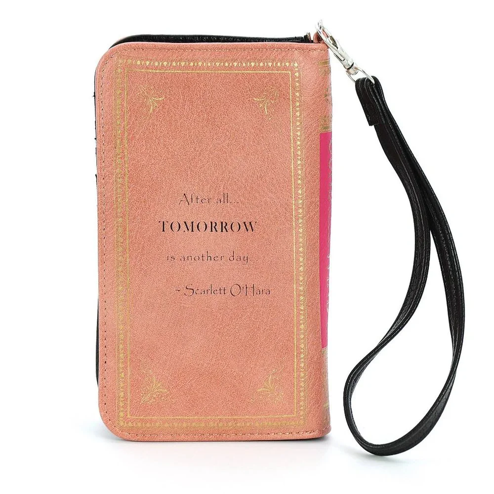 Gone With the Wind Vinyl Wallet Wristlet - Picture 3 of 8